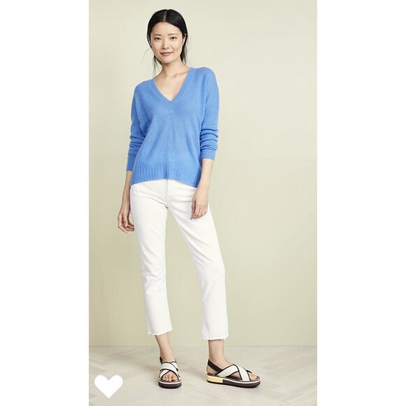 360 Cashmere SWEATER Rocky Barnes Rylee Sweater Blue Size S A001919 - Picture 3 of 10